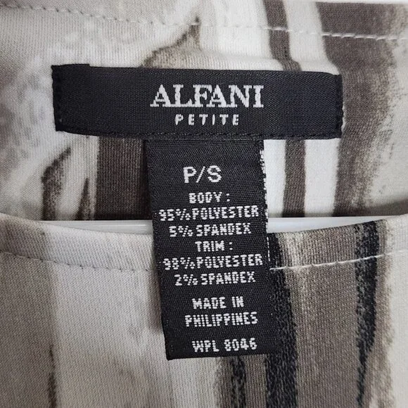 Alfani Woman's Petite Blouse Size Small - Picture 7 of 7